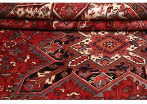 Tappeto Gorawan Stilizzato Rosso Avorio 257x330 Cm