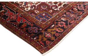 Tappeto Gorawan Stilizzato Rosso Blu Scuro 246x338 Cm