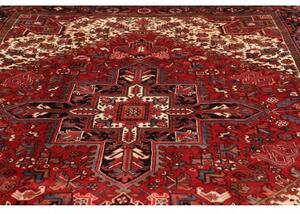 Tappeto Gorawan Stilizzato Rosso Avorio 257x330 Cm