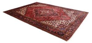 Tappeto Gorawan Stilizzato Rosso Blu Scuro 246x338 Cm