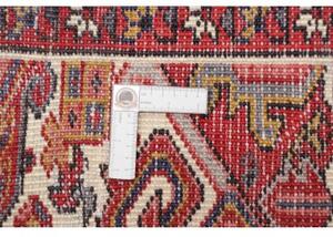 Tappeto Gorawan Stilizzato Rosso Avorio 257x330 Cm