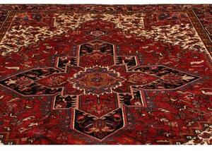 Tappeto Gorawan Stilizzato Rosso Avorio 250x285 Cm