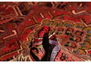Tappeto Gorawan Stilizzato Rosso Blu Scuro 277x340 Cm