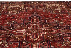Tappeto Gorawan Stilizzato Rosso Blu Scuro 240x343 Cm