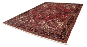 Tappeto Gorawan Stilizzato Rosso Blu Scuro 277x342 Cm