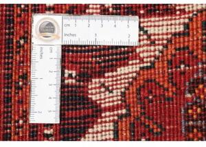 Tappeto Shiraz Fine Geometrico Rosso Blu Scuro 220x323 Cm