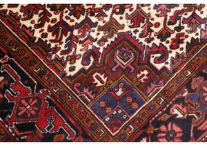 Tappeto Gorawan Stilizzato Rosso Blu Scuro 246x338 Cm