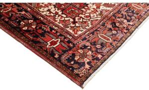 Tappeto Gorawan Stilizzato Rosso Blu Scuro 238x340 Cm