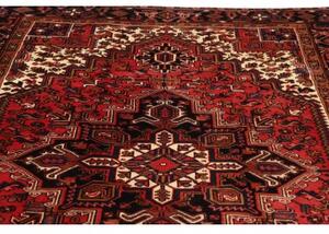 Tappeto Gorawan Stilizzato Rosso Ruggine Blu Scuro 202x292 Cm