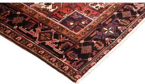 Tappeto Gorawan Stilizzato Rosso Ruggine Blu Scuro 202x292 Cm