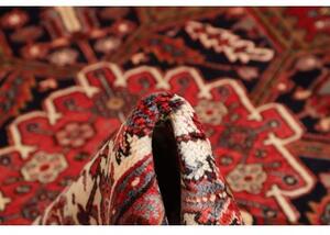 Tappeto Gorawan Stilizzato Rosso Blu Scuro 238x340 Cm