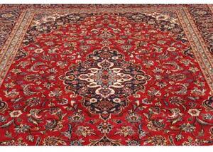 Tappeto Ardakan Medaglione Floreale Rosso Blu Scuro 246x343 Cm
