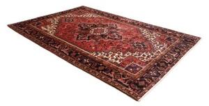 Tappeto Gorawan Stilizzato Rosso Ruggine Blu Scuro 202x292 Cm