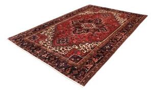 Tappeto Gorawan Stilizzato Rosso Ruggine Blu Scuro 202x292 Cm