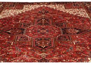 Tappeto Gorawan Stilizzato Rosso Avorio 290x358 Cm
