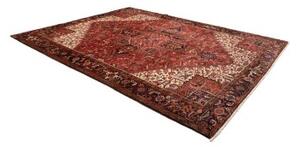 Tappeto Gorawan Stilizzato Rosso Avorio 290x358 Cm