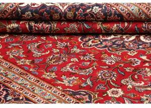 Tappeto Ardakan Medaglione Floreale Rosso Blu Scuro 246x343 Cm