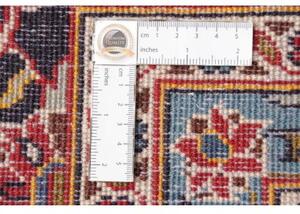 Tappeto Ardakan Medaglione Floreale Rosso Blu Scuro 247x353 Cm