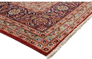 Tappeto Ardakan Medaglione Floreale Rosso Blu Scuro 246x343 Cm