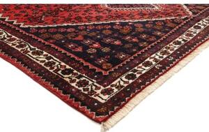 Tappeto Shiraz Fine Stilizzato Rosso Mattone Blu Scuro 208x285 Cm
