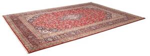 Tappeto Ardakan Medaglione Floreale Rosso Blu Scuro 246x343 Cm