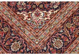 Tappeto Ardakan Medaglione Floreale Rosso Blu Scuro 246x343 Cm