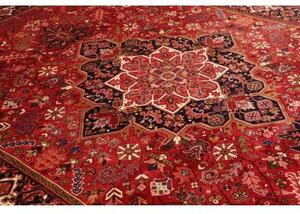 Tappeto Gorawan Stilizzato Rosso Blu Scuro 250x340 Cm