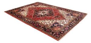 Tappeto Gorawan Stilizzato Rosso Blu Scuro 206x284 Cm
