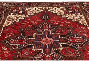 Tappeto Gorawan Stilizzato Rosso Blu Scuro 207x290 Cm