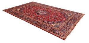 Tappeto Ardakan Medaglione Floreale Rosso Blu Scuro 197x304 Cm