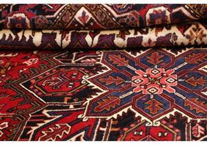 Tappeto Gorawan Stilizzato Rosso Blu Scuro 207x290 Cm