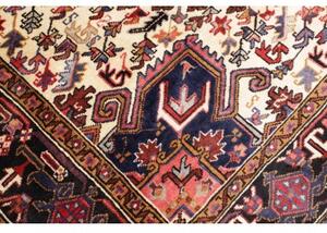 Tappeto Gorawan Stilizzato Rosso Blu Scuro 206x284 Cm