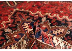 Tappeto Gorawan Stilizzato Rosso Blu Scuro 212x298 Cm