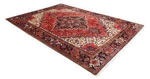 Tappeto Gorawan Stilizzato Rosso Blu Scuro 212x298 Cm