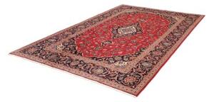 Tappeto Ardakan Medaglione Floreale Rosso Blu Scuro 195x297 Cm
