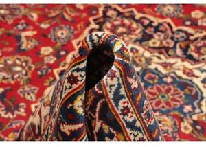 Tappeto Ardakan Medaglione Floreale Rosso Blu Scuro 250x363 Cm