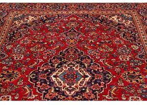 Tappeto Ardakan Medaglione Floreale Rosso Blu Scuro 197x304 Cm