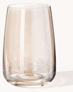 Set di 4 bicchieri da long drink in vetro soffiato Ellery