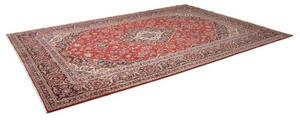 Tappeto Ardakan Medaglione Floreale Rosso Blu Scuro 250x363 Cm