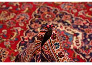 Tappeto Ardakan Medaglione Floreale Rosso Blu Scuro 197x304 Cm