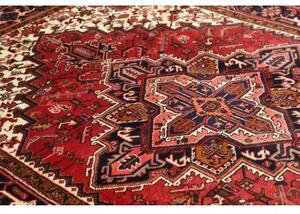 Tappeto Gorawan Stilizzato Rosso Avorio 206x300 Cm