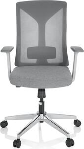 Sedia da ufficio, girevole, grigio HALIFAX