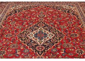 Tappeto Ardakan Medaglione Floreale Rosso Blu Scuro 250x363 Cm