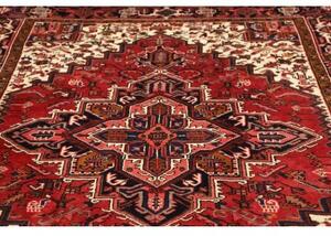 Tappeto Gorawan Stilizzato Rosso Avorio 206x300 Cm