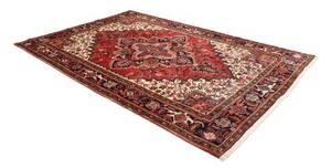 Tappeto Gorawan Stilizzato Rosso Avorio 206x300 Cm