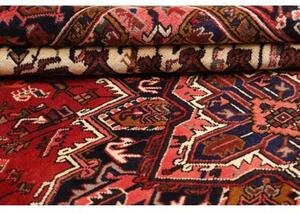 Tappeto Gorawan Stilizzato Rosso Avorio 206x300 Cm
