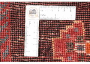 Tappeto Shiraz Fine Stilizzato Rosso Blu Scuro 150x206 Cm