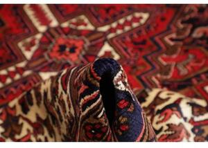 Tappeto Gorawan Stilizzato Rosso Intenso Blu Scuro 245x325 Cm