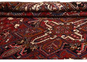 Tappeto Gorawan Stilizzato Rosso Blu Scuro 260x334 Cm