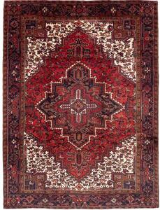 Tappeto Gorawan Stilizzato Rosso Intenso Blu Scuro 245x325 Cm